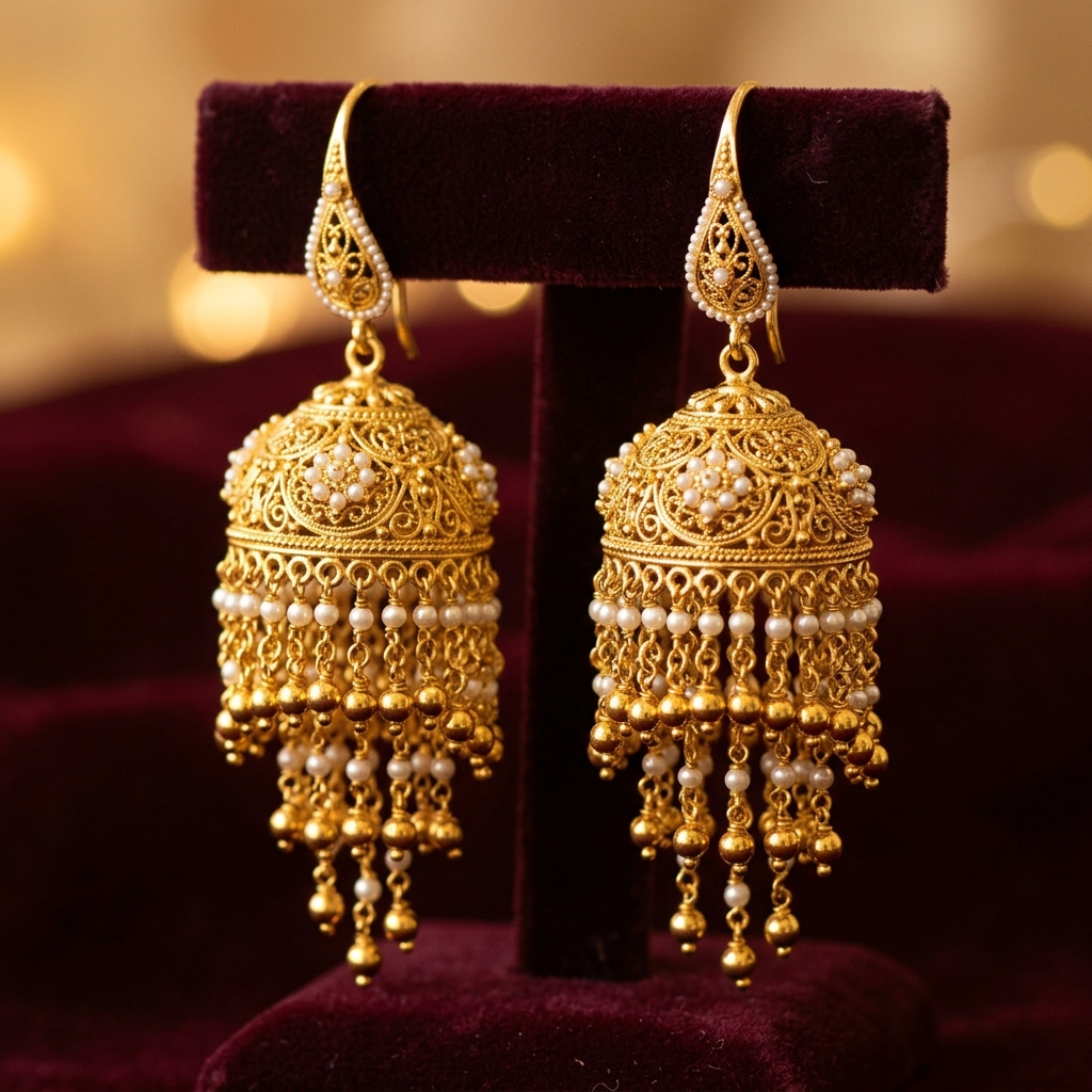 Gold Earrings